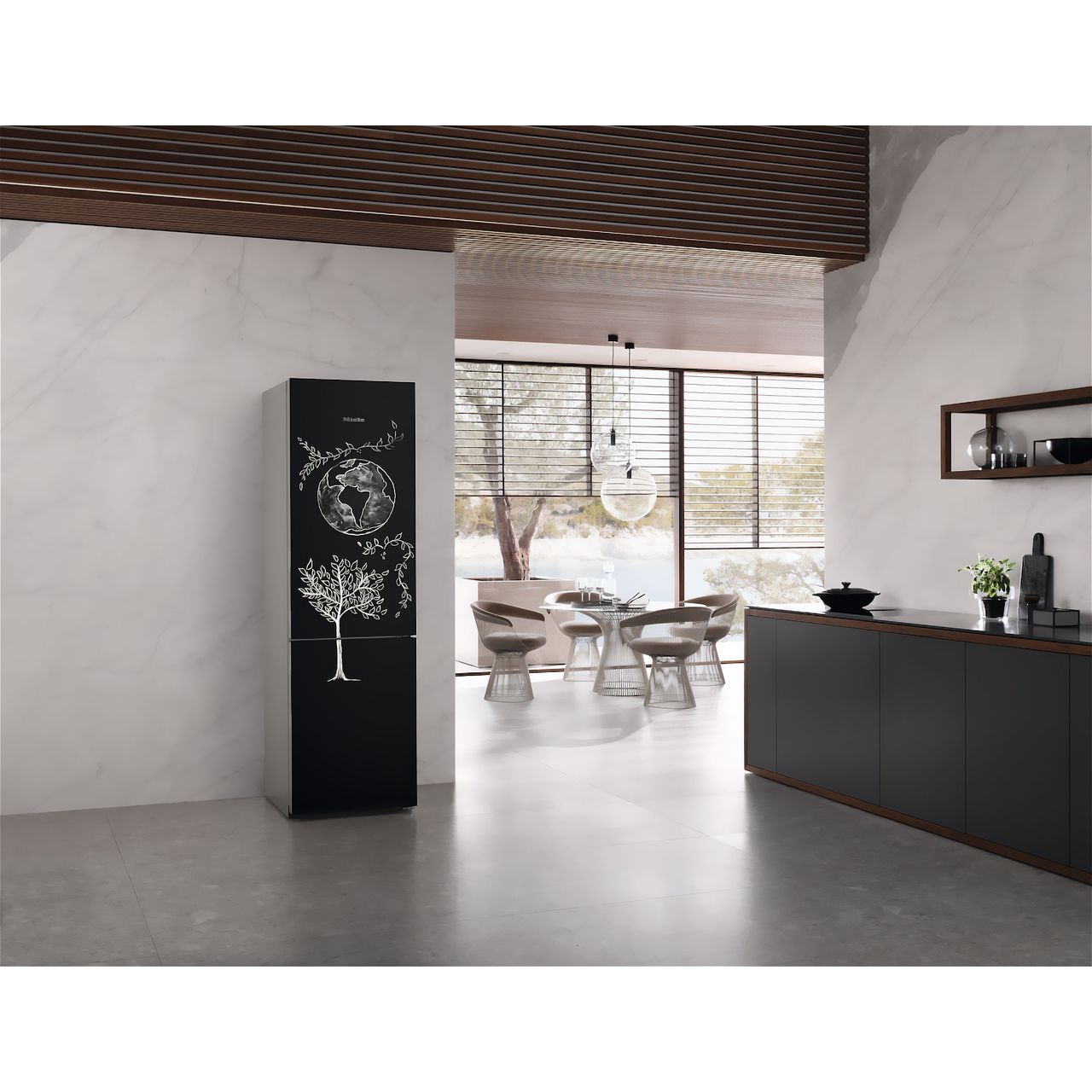 Miele 141L Fridge Freezer | KFN 4795 CD bb_BK | ao.com